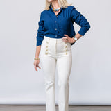 Robertson Crop Flare Trouser - Lukka Boutique