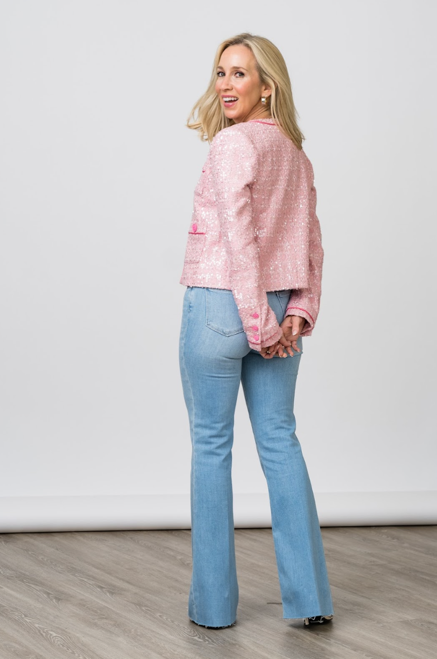 
                  
                    Sera High Rise Sneaker Flare in Essex
                  
                