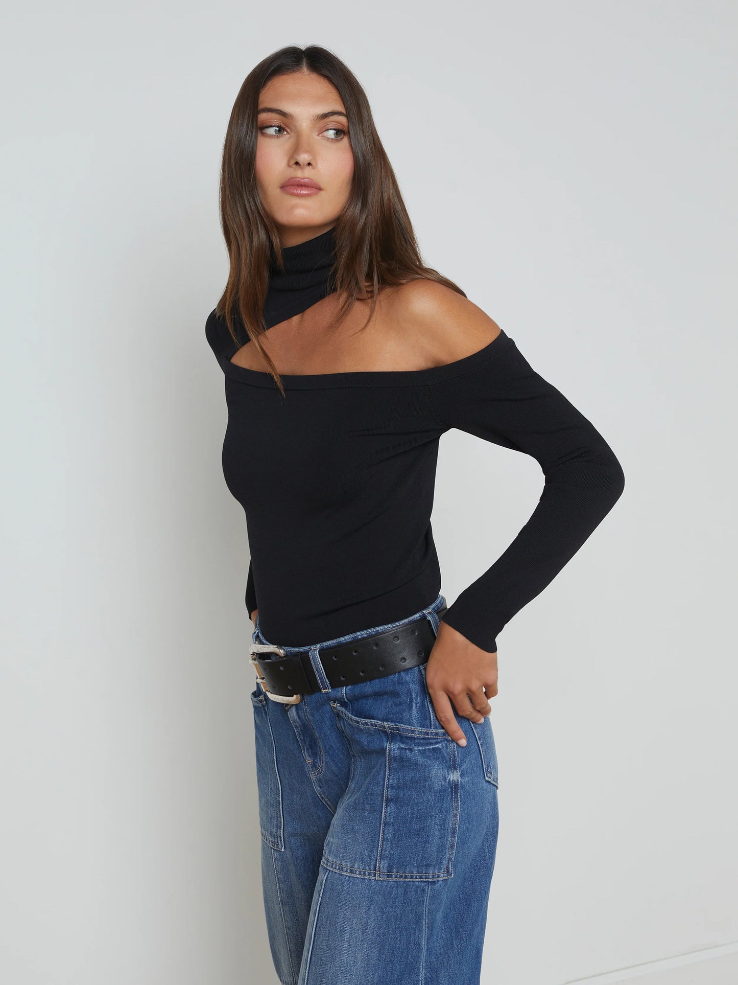 
                  
                    Azia Cutout Turtleneck
                  
                