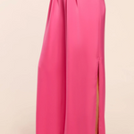 Jolie Pant in Pink Garnet - Lukka Boutique