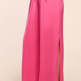 Jolie Pant in Pink Garnet - Lukka Boutique