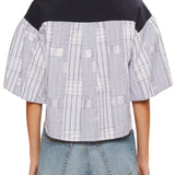 Toula Top in Navy - Lukka Boutique