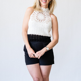 Ashley Top in Ivory - Lukka Boutique