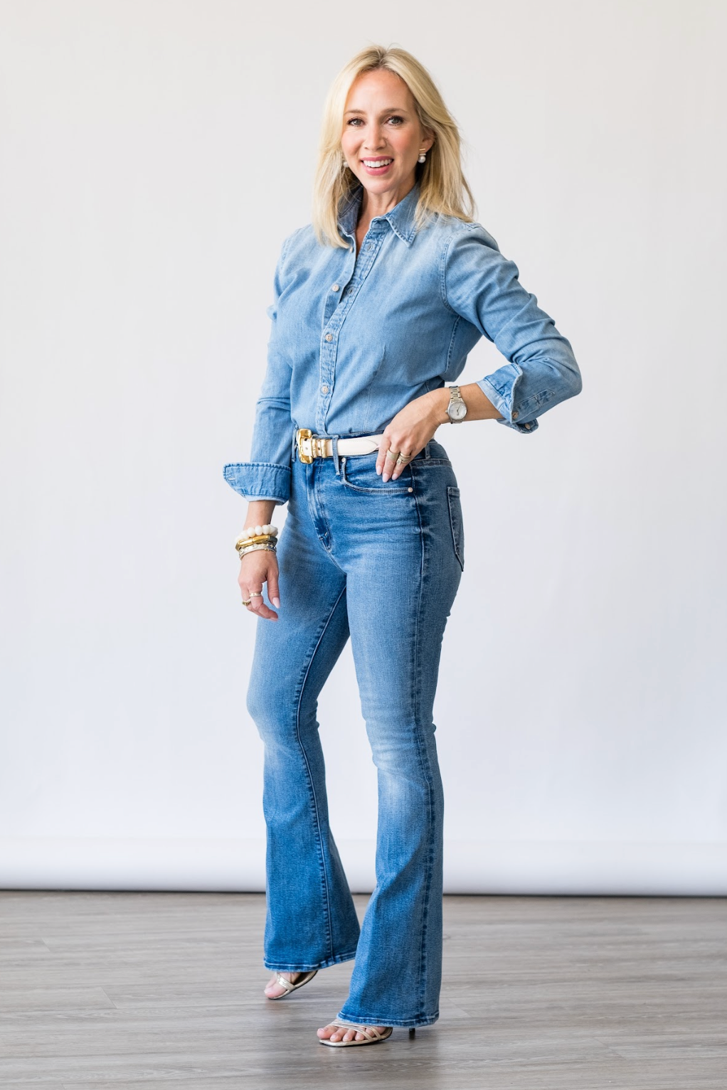 High Waisted Weekender Skimp in Swing And A Miss - Lukka Boutique