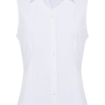 Annie Sleeveless Button Shirt - Lukka Boutique