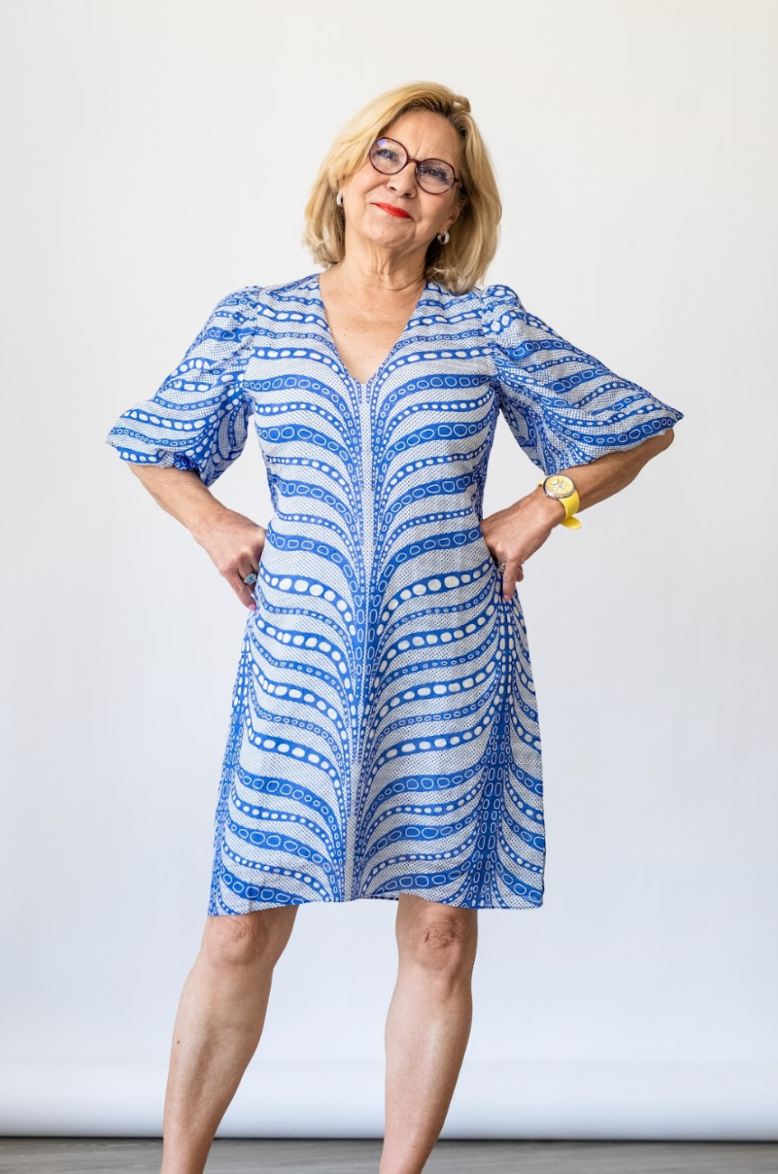 Kiki Dress in Ripple
