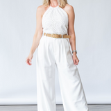 Drake Top in White - Lukka Boutique