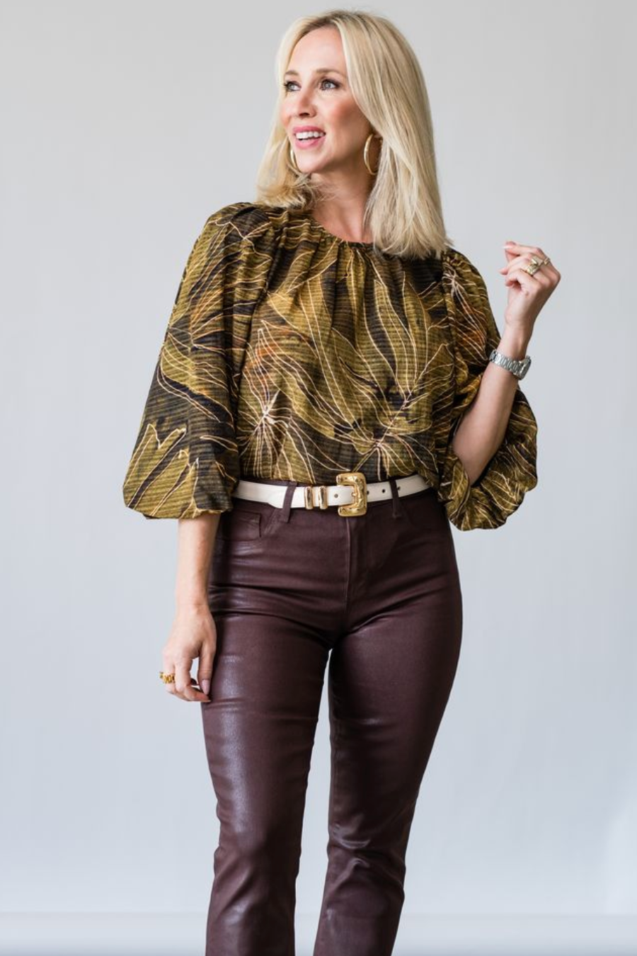 Harly Top in Canopy - Lukka Boutique