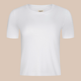 Stormy SS Crop Crw Nk Tee