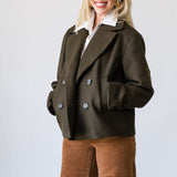 Marguerite Jacket in Hunter Green