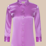 Dani 3/4 Sleeve Blouse in Vivid Violet