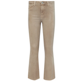 Kendra Coated Jeans in Rye Coated