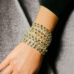 Midnight Mosaic Pave Toggle Bracelet - Lukka Boutique