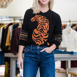 Jacquard Tiger Crew