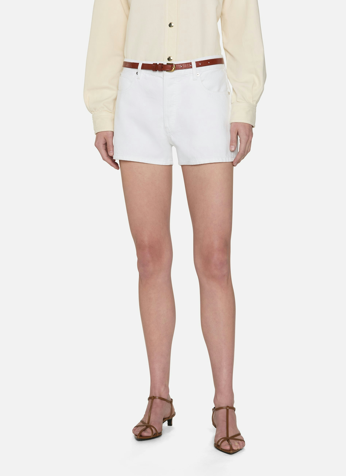 The Hang Short in White - Lukka Boutique