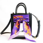 Mini Calista Clear Bag + Tiger Crossing Twilly - Lukka Boutique
