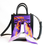Mini Calista Clear Bag + Tiger Crossing Twilly - Lukka Boutique