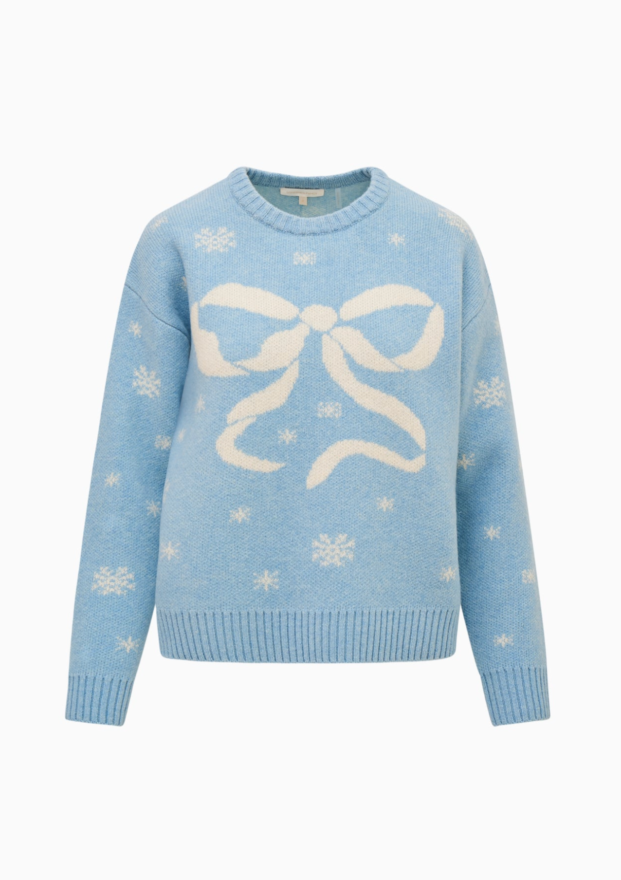 Francie Pullover in Snowflake Blue - Lukka Boutique