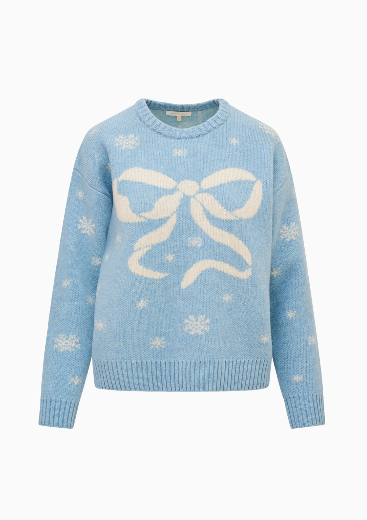Francie Pullover in Snowflake Blue - Lukka Boutique