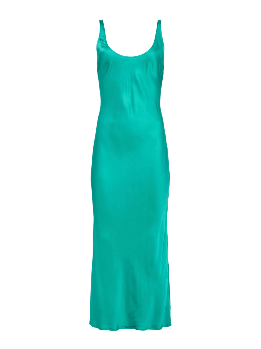 Akiya Tank Dress in Bright Jade