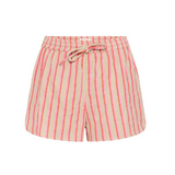 Foxa Shorts in Azalea Stripe - Lukka Boutique