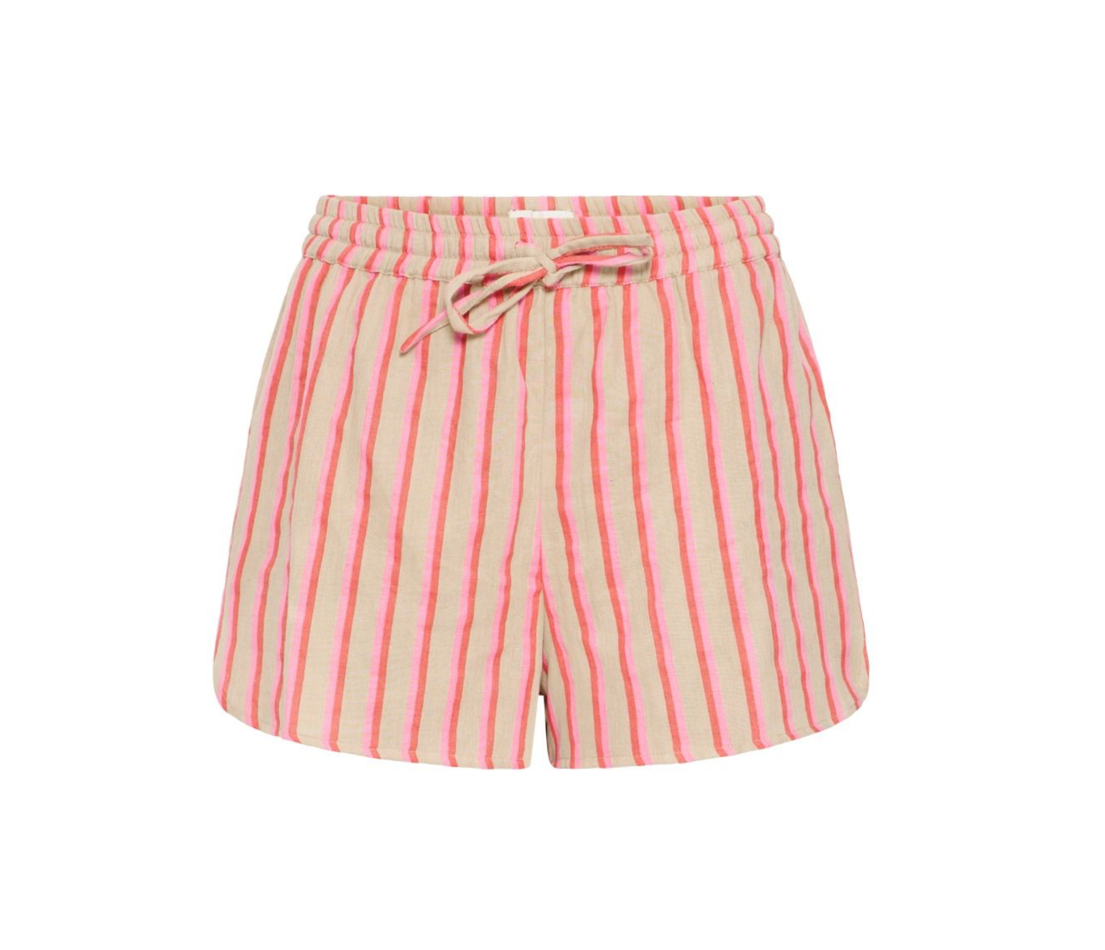 Foxa Shorts in Azalea Stripe - Lukka Boutique