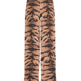 HALLIE ANIMAL PRINTED DENIM PANT