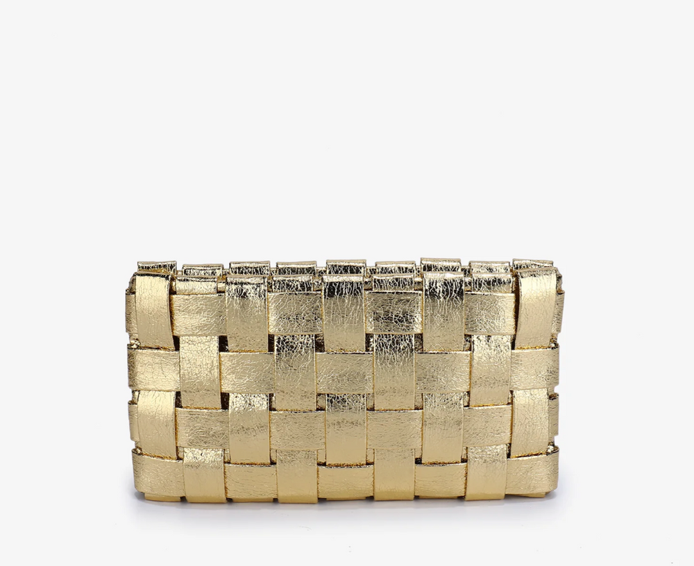 
                  
                    Lindy Woven Clutch
                  
                