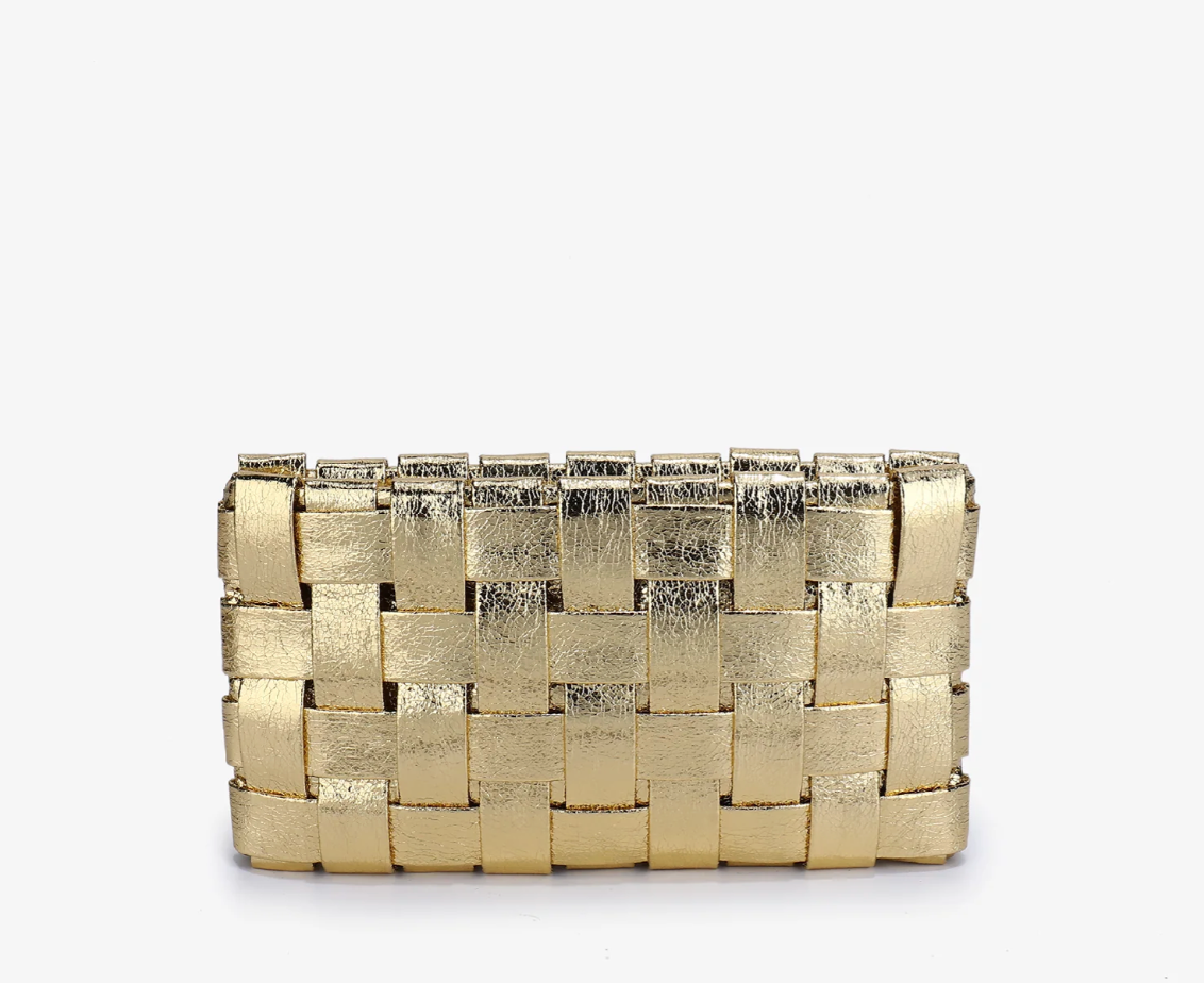 
                  
                    Lindy Woven Clutch
                  
                