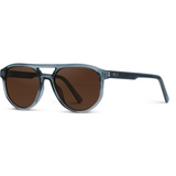 Hudson Polarized Sunglasses in Blue Brown - Lukka Boutique