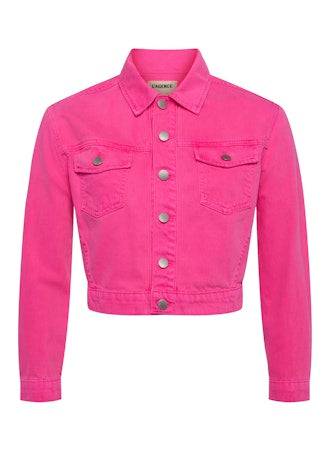 
                  
                    Koda Crop Jacket in Pink Glow
                  
                