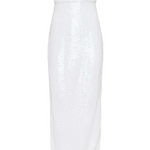 Karma Sequin Maxi Dress in White - Lukka Boutique