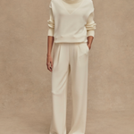 The Extra Wide Leg Pant 29.5 in Egret - Lukka Boutique