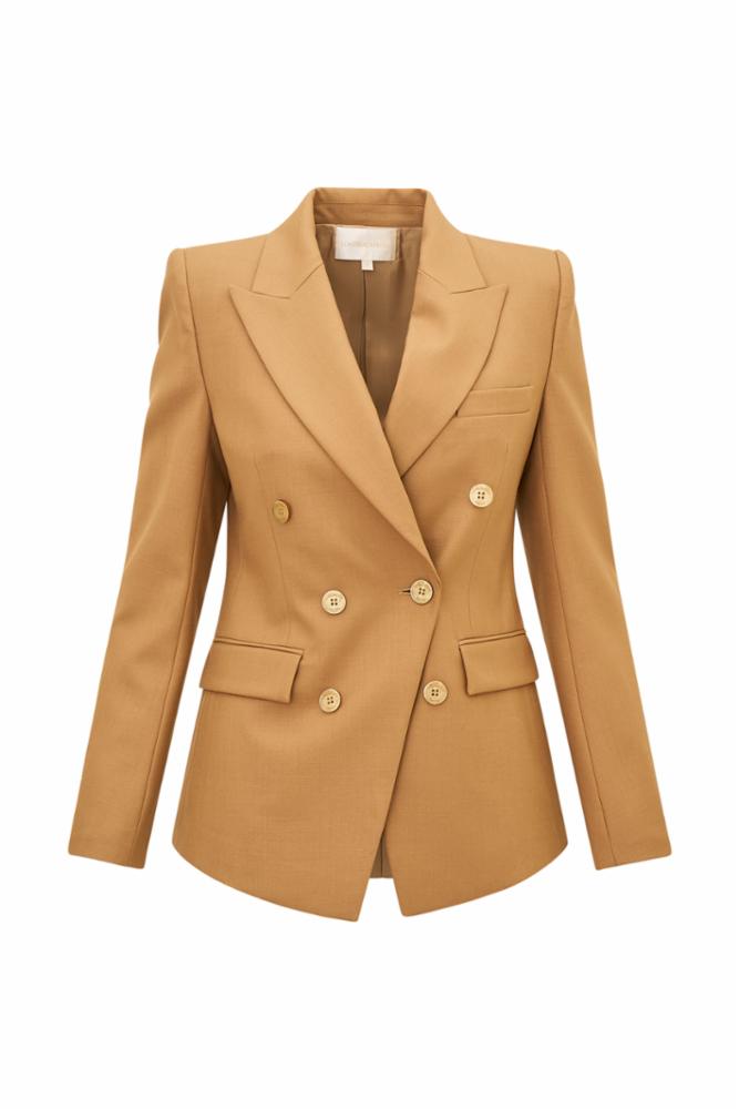 Gillian Jacket in Camel - Lukka Boutique