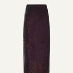 Makena Pencil Skirt in Dark Espresso - Lukka Boutique