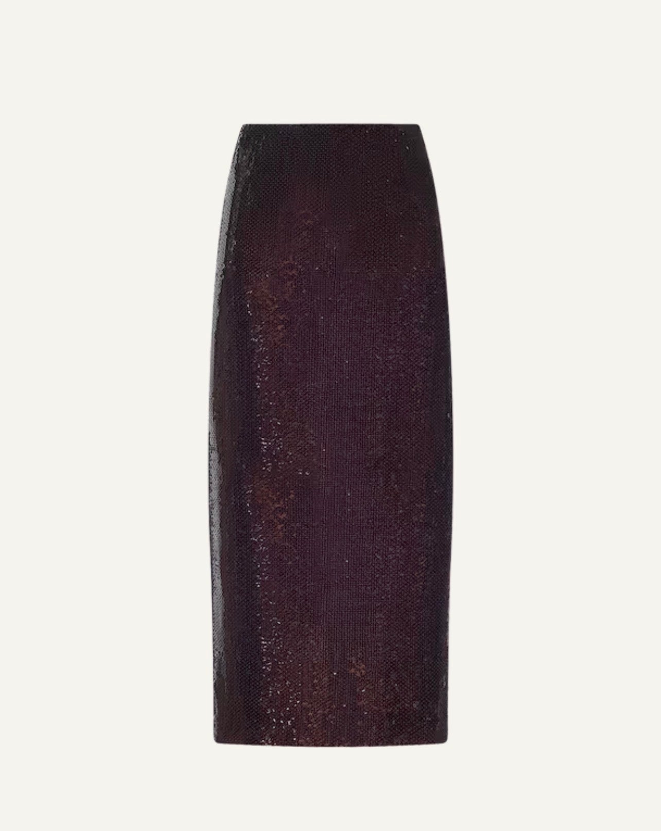 Makena Pencil Skirt in Dark Espresso - Lukka Boutique