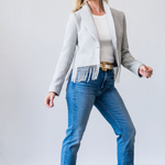 LILLITH JACKET WITH FRINGE - Lukka Boutique
