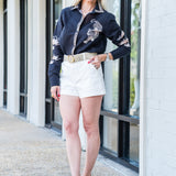 Shirt Lotus Tiger Black