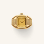 Nocturne Gold Expandable Watch Ring - Lukka Boutique