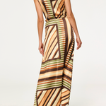 Anabella Dress in Geo Scarf - Lukka Boutique