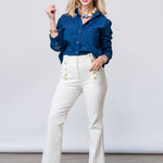 Robertson Crop Flare Trouser - Lukka Boutique