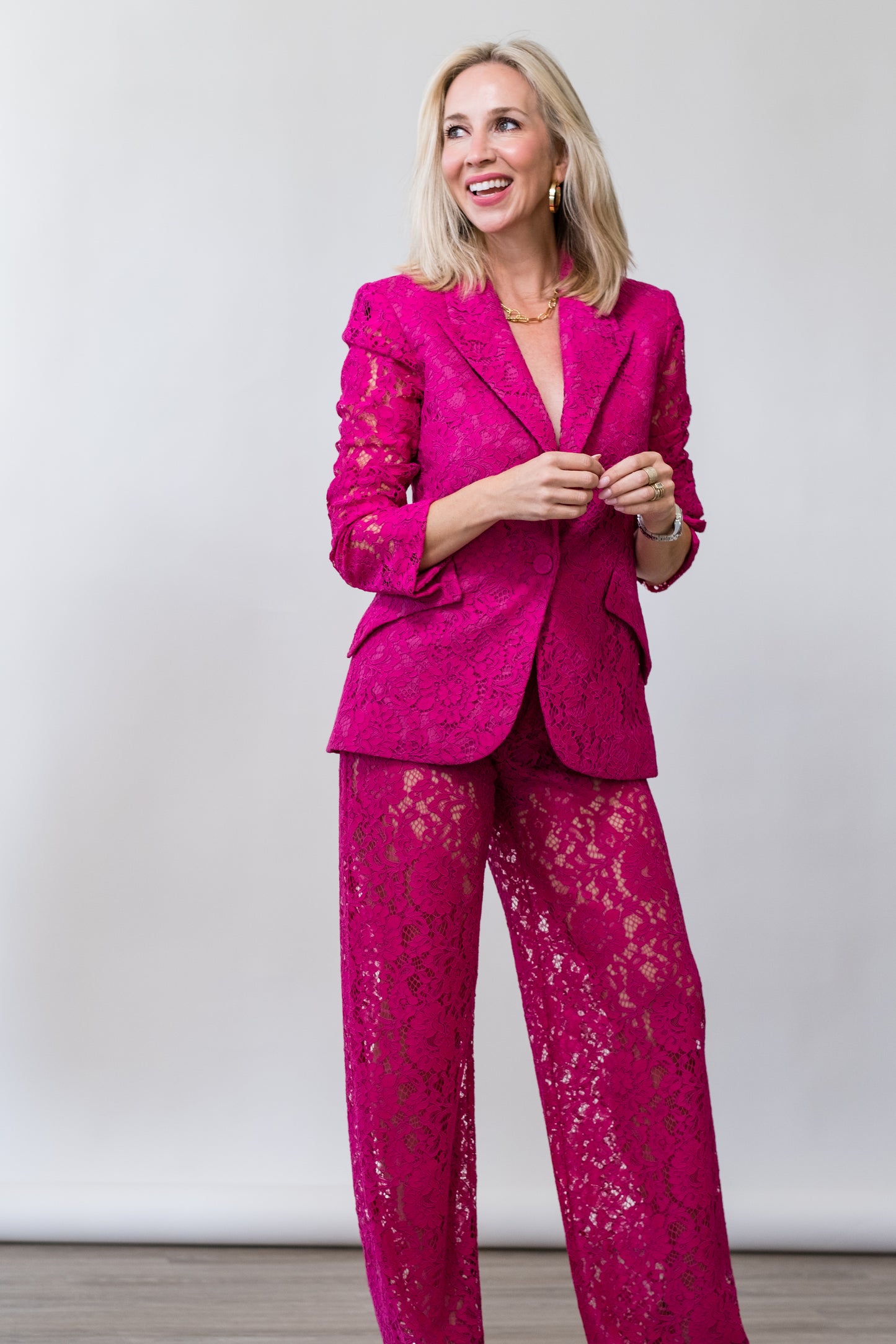 
                  
                    Chamberlain Blazer in Light Ruby
                  
                