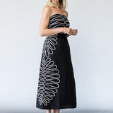 Porcia Dress in Outline