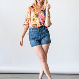 Button Down Tee