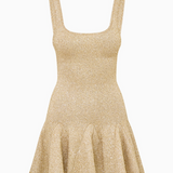 SaraJane Dress in Honey Gold - Lukka Boutique