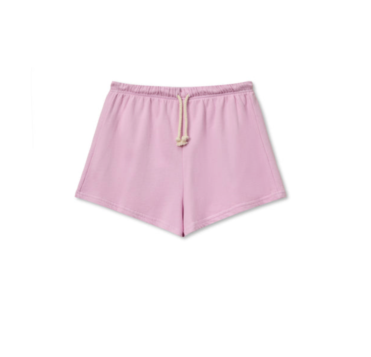 Layla French Terry Sweat Shorts in Sugar Pink - Lukka Boutique