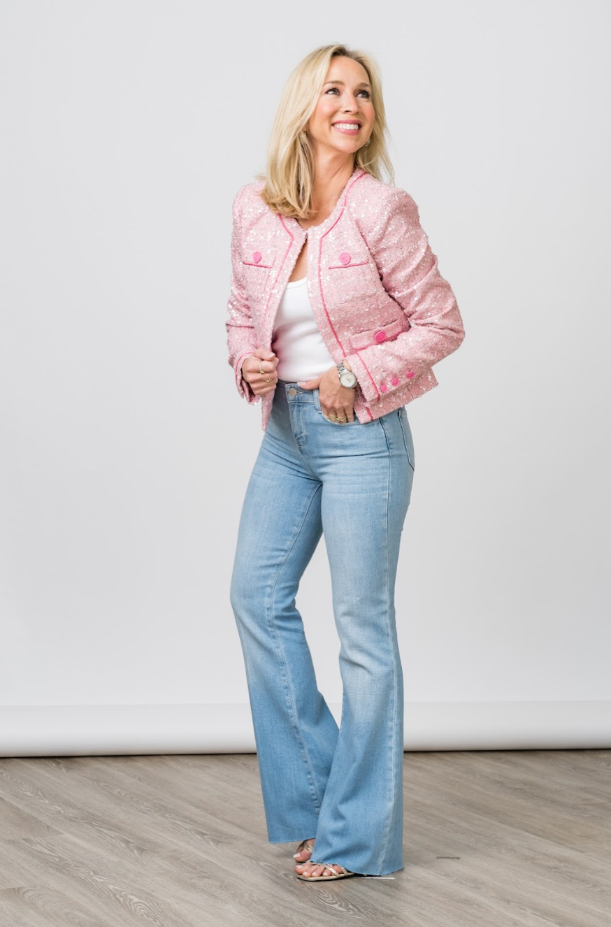 
                  
                    Sera High Rise Sneaker Flare in Essex
                  
                