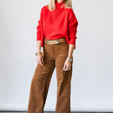 Claudie Top In Lava