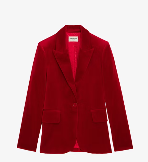 
                  
                    Vavy Velvet Blazer
                  
                