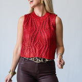 Mcguire Top in Pepper